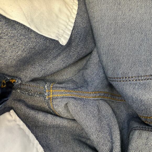 Kancan Jeans Women's 13/30 Dark Blue Skinny Factory Distressed Preppy Grunge - Picture 9 of 14